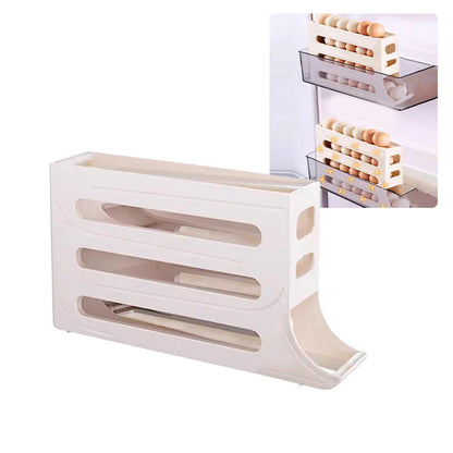 Vierstufiges Eier-Organizer-Regal
