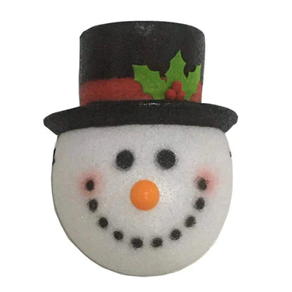 Winterliche Schneemann-Lampenschirm für die Veranda