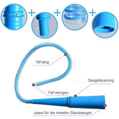 Luftstrom-Reinigungsschlauch für Waschmaschine & Trockner – Effektive Fusselentfernung