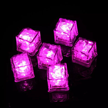 LED Eiswürfellichter – Mehrfarbiges Beleuchtungs-Set (12 Stück)