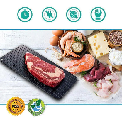Schnellauftau-Plate – Natürliches Auftauen in Minuten!