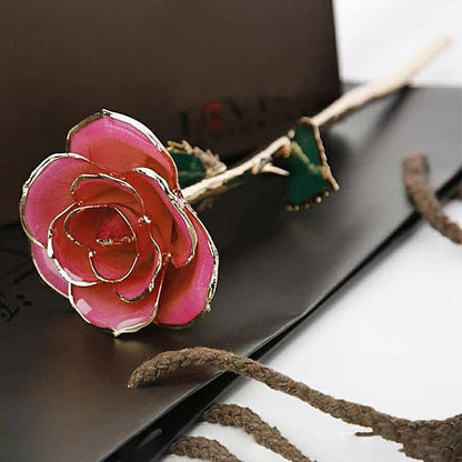 Ewige Gold-Rose
