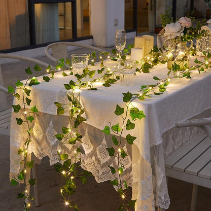 Solarbetriebene Rattan-Lichterkette – Stimmungsvolles Licht für Ihr Zuhause