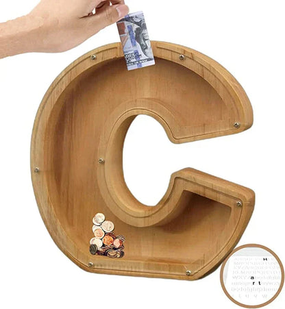 Personalisierbare Sparbox aus Holz – Stilvoll und nachhaltig