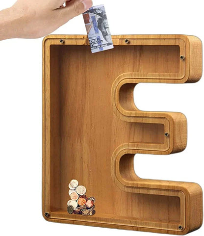Personalisierbare Sparbox aus Holz – Stilvoll und nachhaltig