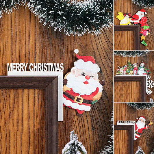 Weihnachtliche Türrahmen-Deko – Festlicher Charme für dein Zuhause!