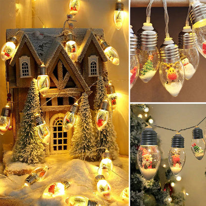 Festliche LED-Weihnachtslichterkette – Magisches Licht für die Feiertage