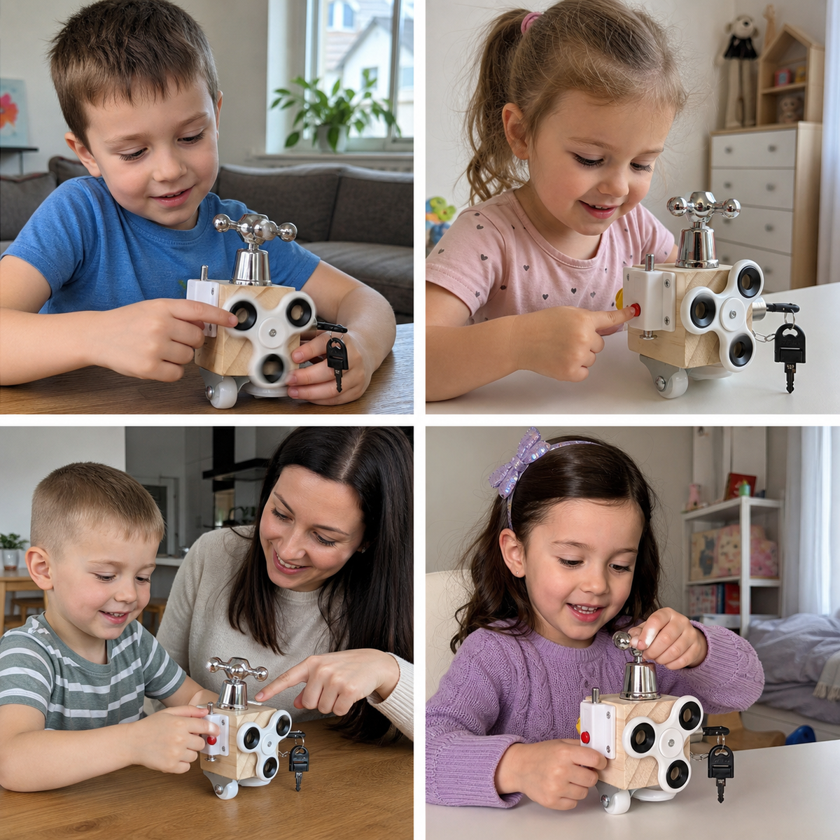 MagicCube – Montessori-Beschäftigungswürfel