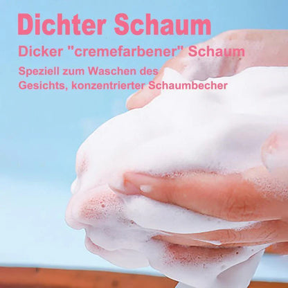 Schaumspender für sanfte Gesichtsreinigung