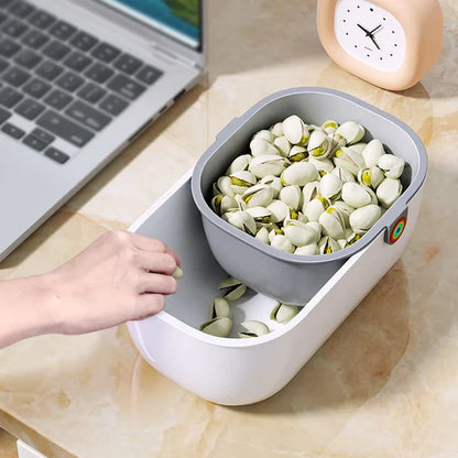 Doppelschalen Snack-Organizer – Perfekt für deinen Snack-Genuss