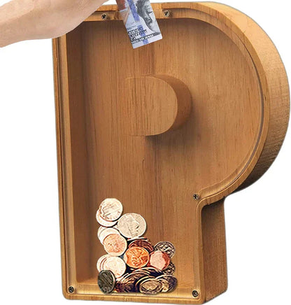 Personalisierbare Sparbox aus Holz – Stilvoll und nachhaltig
