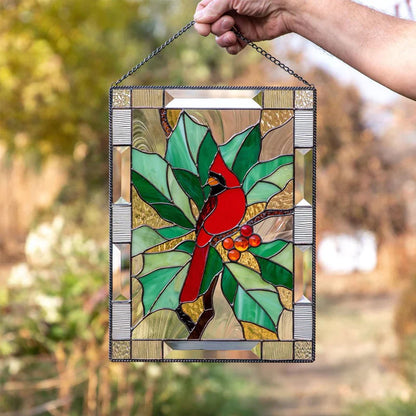 Buntglas Vogel-Anhänger für Fensterdekoration