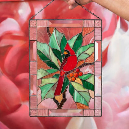 Buntglas Vogel-Anhänger für Fensterdekoration