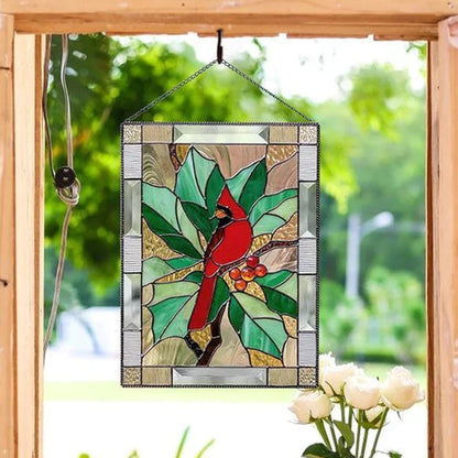 Buntglas Vogel-Anhänger für Fensterdekoration