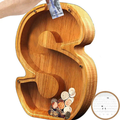 Personalisierbare Sparbox aus Holz – Stilvoll und nachhaltig