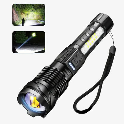 Superhelle Taschenlampe mit 5000 Lumen