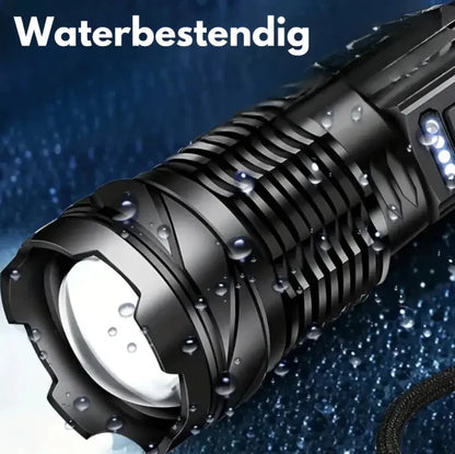 Superhelle Taschenlampe mit 5000 Lumen