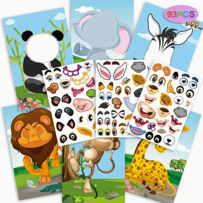 StickerSpaß – Kreatives Stickerbuch für Kinder