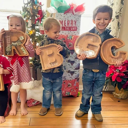 Personalisierbare Sparbox aus Holz – Stilvoll und nachhaltig