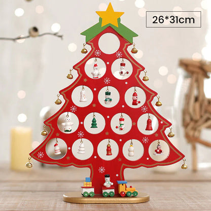 DIY Holz-Weihnachtsbaum Set – Gestalten Sie Ihren eigenen Festbaum