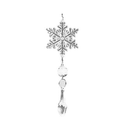 Kristall-Schneeflocken Weihnachtsbaumschmuck