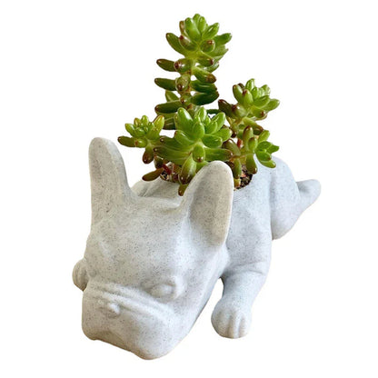 Zen-Hund Gartenfigur – Harmonie und Entspannung für dein Zuhause