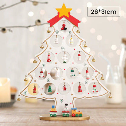 DIY Holz-Weihnachtsbaum Set – Gestalten Sie Ihren eigenen Festbaum