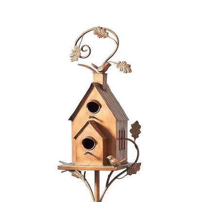 Metall-Vogelhaus für den Garten – Dekorativ & wetterfest