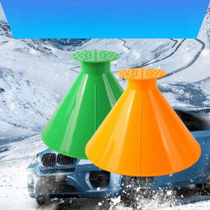Kreisförmiger Eiskratzer - Dein Helfer gegen Winterstress