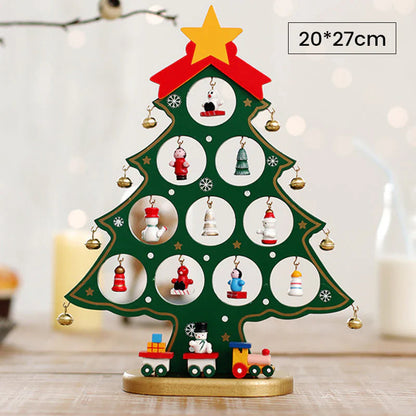 DIY Holz-Weihnachtsbaum Set – Gestalten Sie Ihren eigenen Festbaum