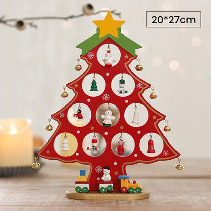 DIY Holz-Weihnachtsbaum Set – Gestalten Sie Ihren eigenen Festbaum