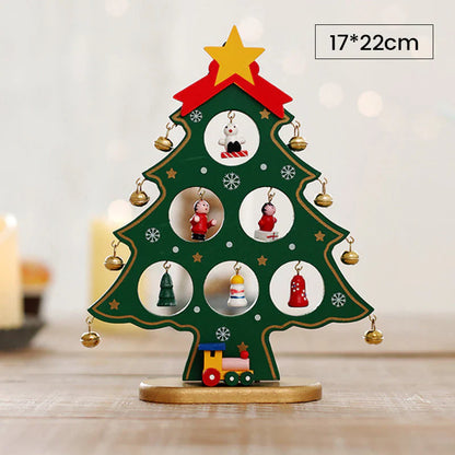 DIY Holz-Weihnachtsbaum Set – Gestalten Sie Ihren eigenen Festbaum