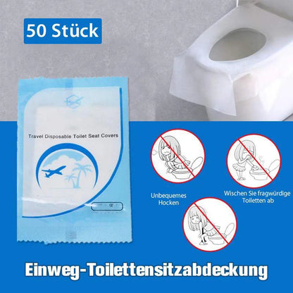 Einweg-Toilettensitzschutz (50 Stück)