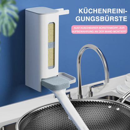 Multifunktionale Reinigungsbürste für die Küche