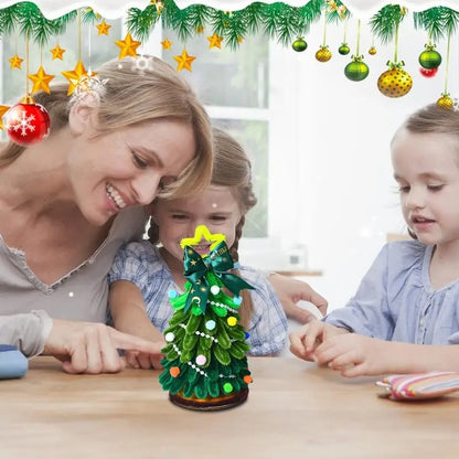 Handgefertigte Weihnachtsbaum-Ornamente zum Selbstgestalten