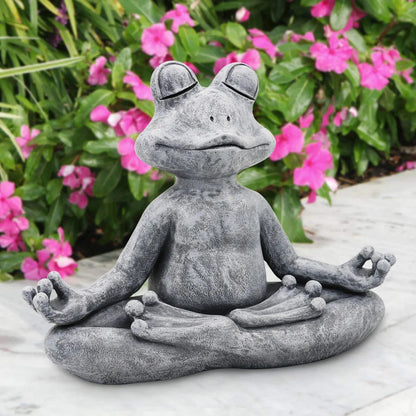 Zen-Hund Gartenfigur – Harmonie und Entspannung für dein Zuhause