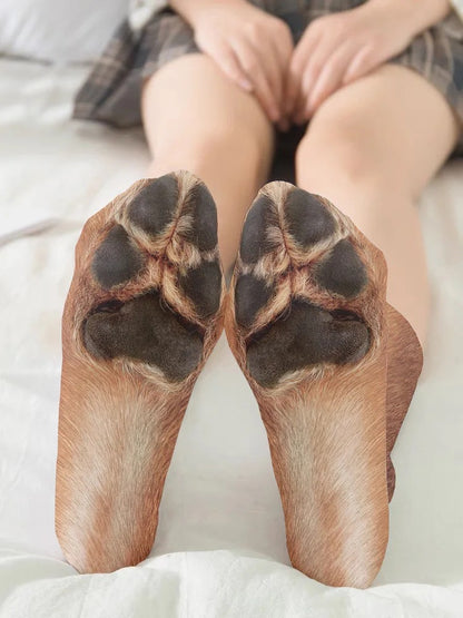3D Tierpfoten-Socken
