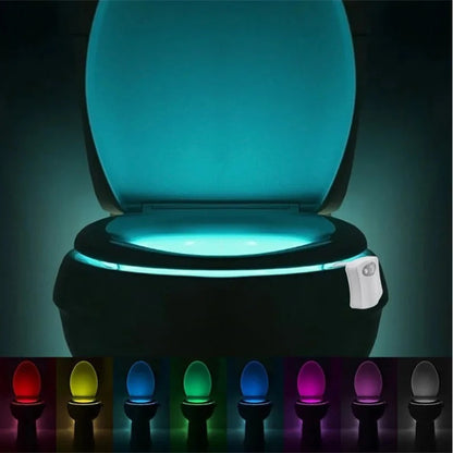 LED-Toilettenlicht mit UV-Sterilisation – 16 Farben