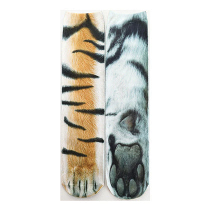3D Tierpfoten-Socken