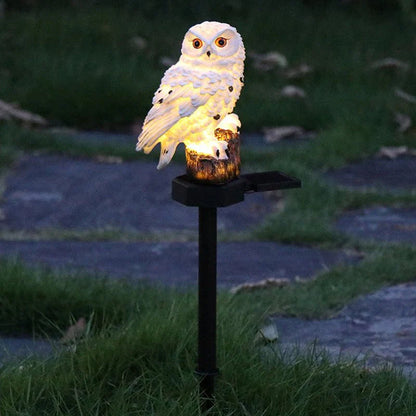 Solar-Eulenlicht – Magische Beleuchtung für deinen Garten